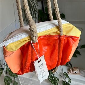 NWT vintage Maine Sea Bags recycled sails Dacron Baguette bag duffle purse